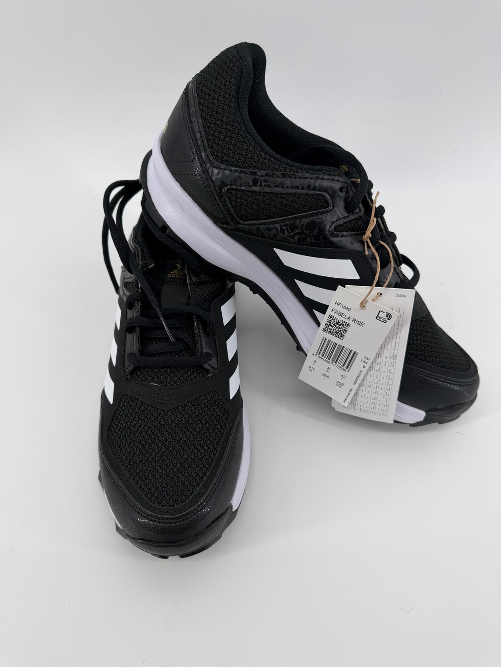 adidas Black and White Men's Field Hockey turf shoes Men’s 9.5 Women’s 11